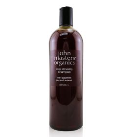 JOHN MASTERS ORGANICS - Scalp Stimulating Shampoo with Spearmint & Meadowsweet (Salon Size) 002678 1000ml/33.8oz